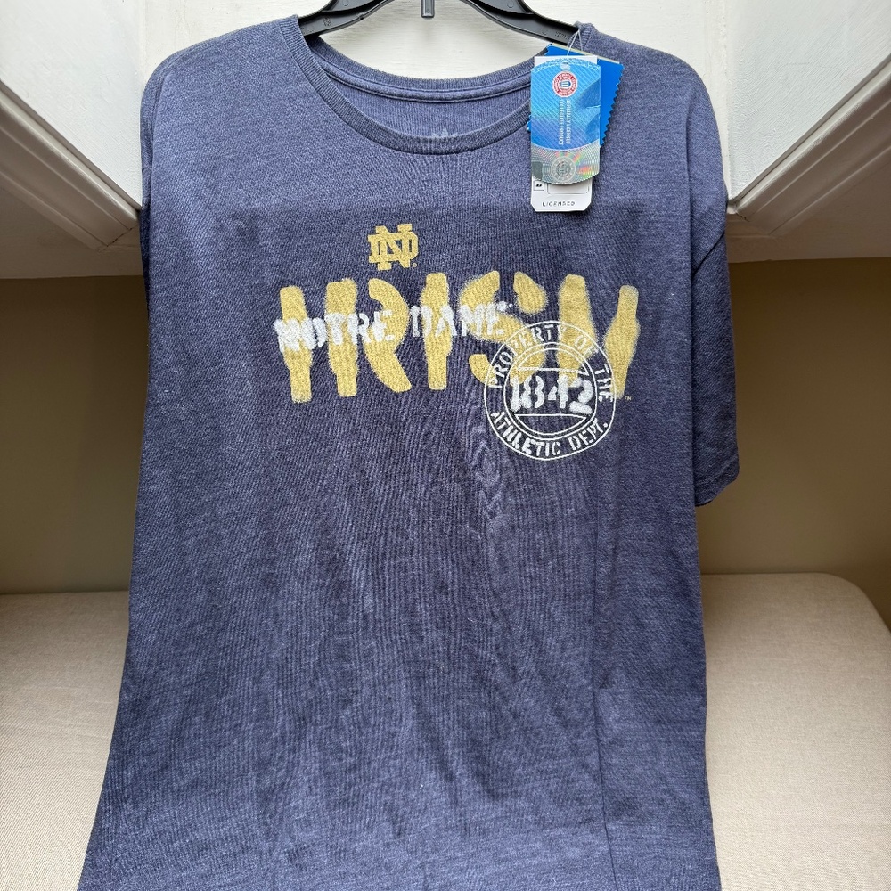 Adidas Men’s Notre Dame Fighting Irish Shirt Size 2 XL NWT